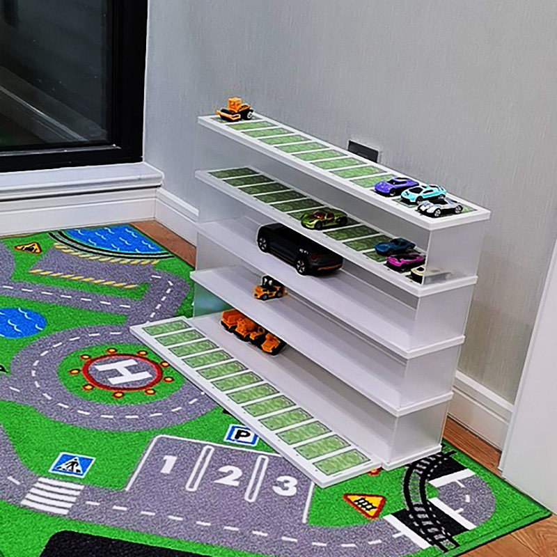 原木玩具车模展示柜小汽车家用挂墙多美卡亚克力收纳陈列柜展示架,淘宝优惠券,粉丝福利购,淘宝优惠卷