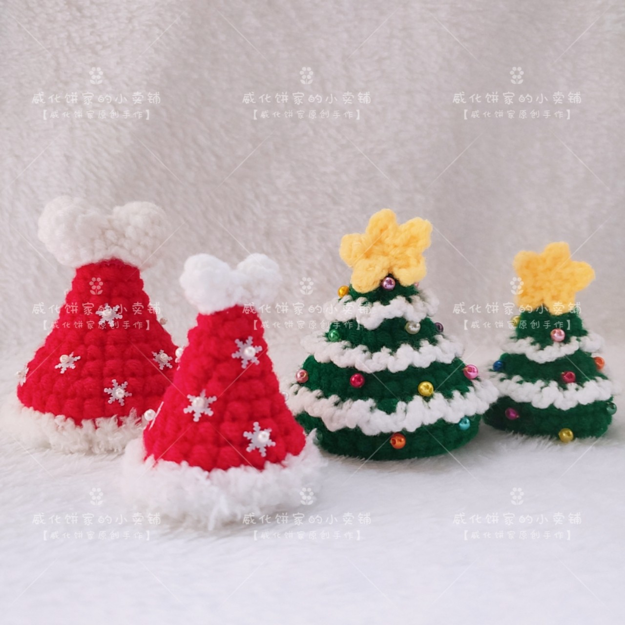 【威化饼家】圣诞帽 仓鼠帽子金丝熊花枝鼠豹纹守宫豚鼠宠物拍照,淘宝优惠券,粉丝福利购,淘宝优惠卷