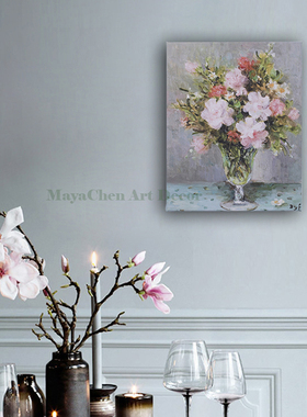 小摆件欧式风油画艺术家居装饰