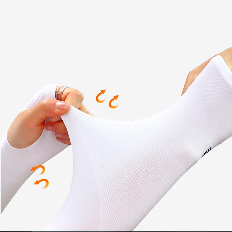 男女同款冰袖2024夏季冰爽袖套防晒女手套护臂防紫外线冰丝袖_梦想家居88_服饰配件/皮带/帽子/围巾-第2张图片-提都小院 男女同款冰袖2024夏季冰爽袖套防晒女手套护臂防紫外线冰丝袖_梦想家居88_服饰配件/皮带/帽子/围巾-第2张图片-提都小院