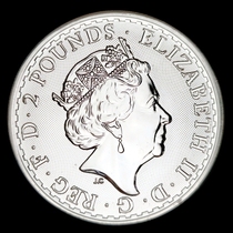 UK 2023 British goddess Queens Head Pump Silver coin