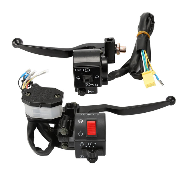 Prince motorcycle handlebar switch assembly