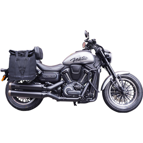 钱江闪600V2改装护杠摩托车保险杠铝合金折叠靠背快拆边包防摔杠 - 图3