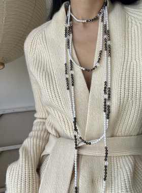 长项链颈链毛衣链优雅