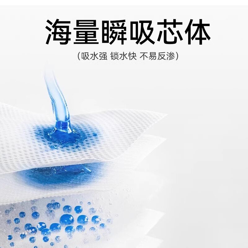 宜婴牛奶裤尿不湿婴儿纸尿裤M/L/XL宝宝超薄透气拉拉裤便携装6片