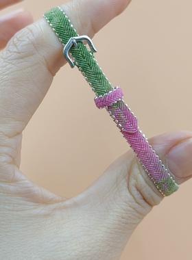 精工手编S925银芝麻珠手绳