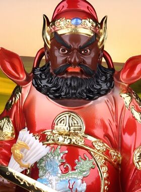 新款钟馗神像佛堂供奉摆件