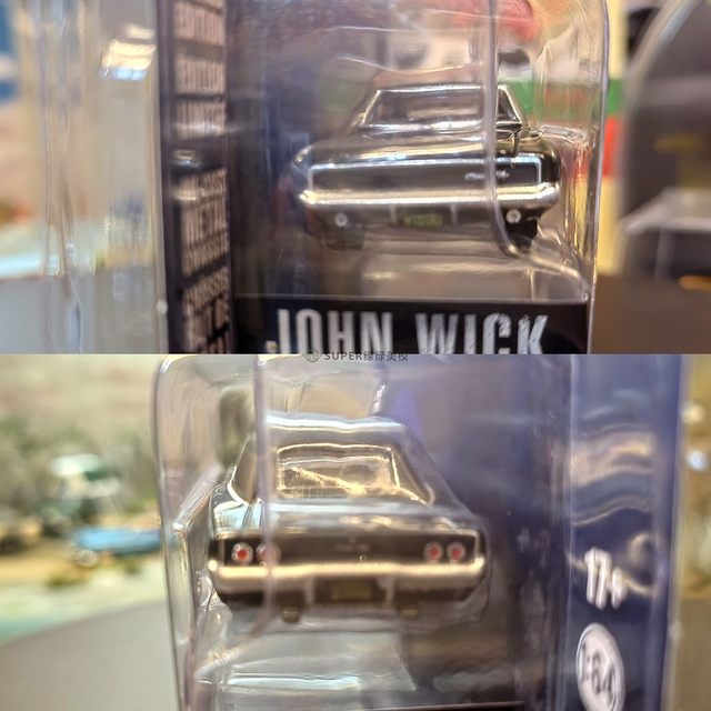 Green Light 1 64 1968 Dodge Dodge Horse RT - John Wick Rapid Chase 44930E