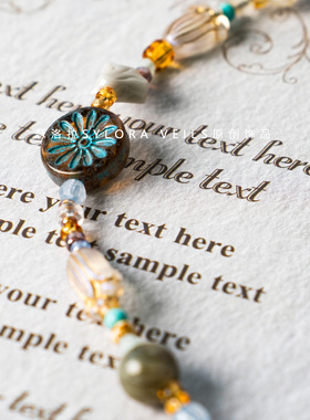 原创复古小众设计手链配饰