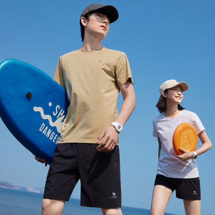 骆驼速干T恤男女同款夏季户外情