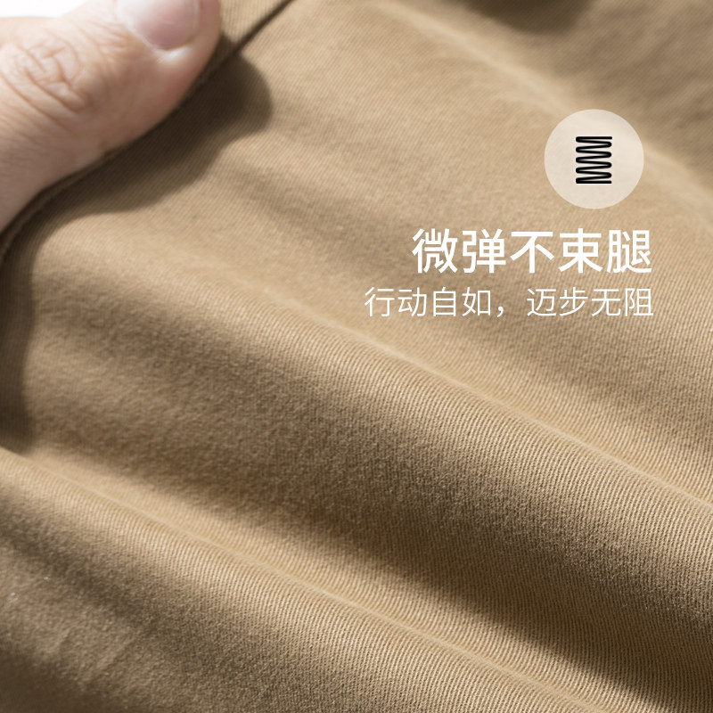 骆驼男2020夏新款潮流百搭休闲裤 骆驼男装休闲裤