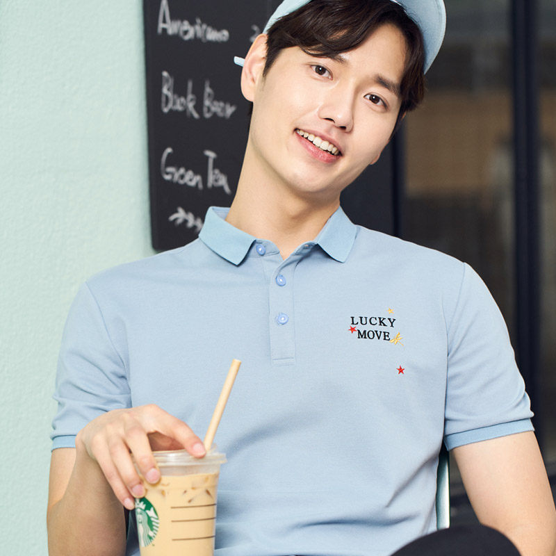 骆驼男装2020夏季新款短袖男polo衫 骆驼男装Polo衫