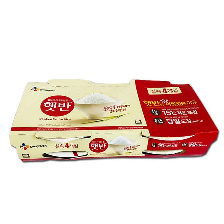 韩国进口希杰cj白米饭五谷饭玄米饭微波炉速食方便加热即食韩文版,淘宝优惠券,粉丝福利购,淘宝优惠卷
