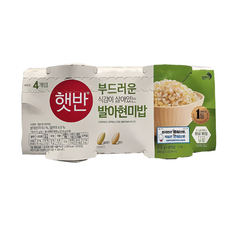 韩国进口希杰cj白米饭五谷饭玄米饭微波炉速食方便加热即食韩文版,淘宝优惠券,粉丝福利购,淘宝优惠卷