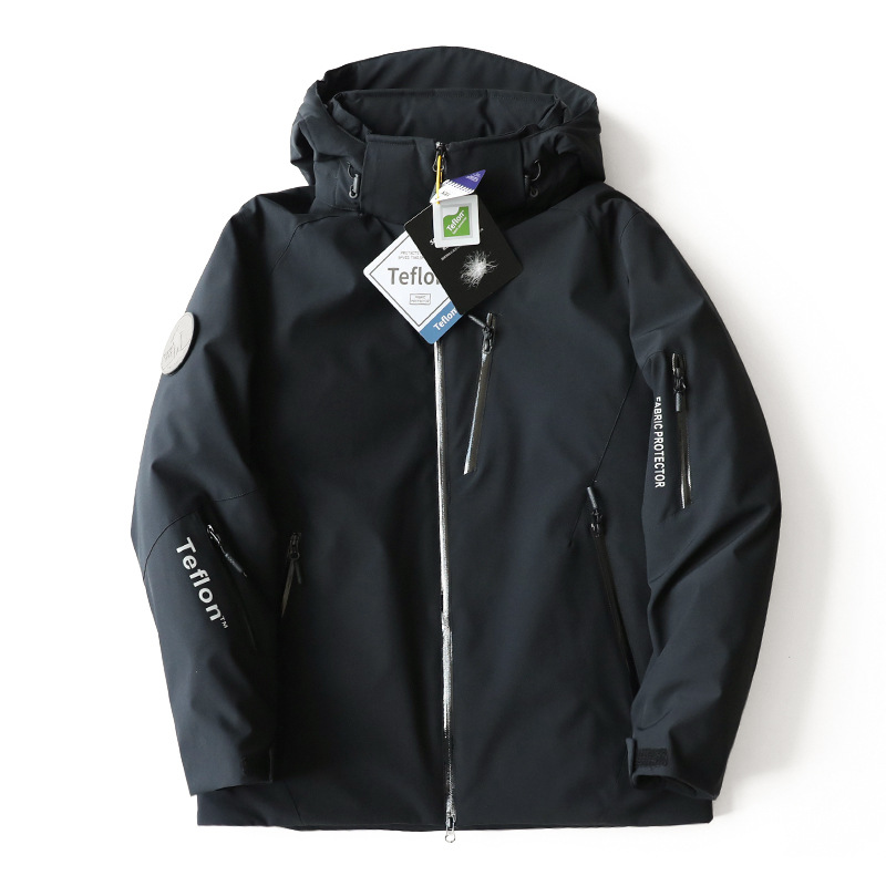 太仓华利安冲锋衣官方旗舰店极寒系列90白鹅绒加厚保暖羽绒服外套 - 图3