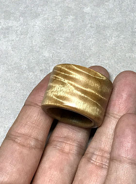 纯天然楠木手把实木扳指手串崖柏