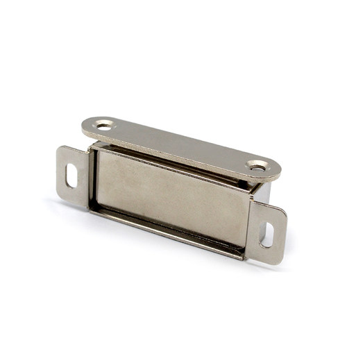 不锈钢柜门磁吸衣柜门吸强力吸合器门碰强磁碰珠橱柜老式锁扣柜子 - 图2