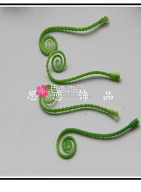 卖萌风太阳花相思豆发夹边夹