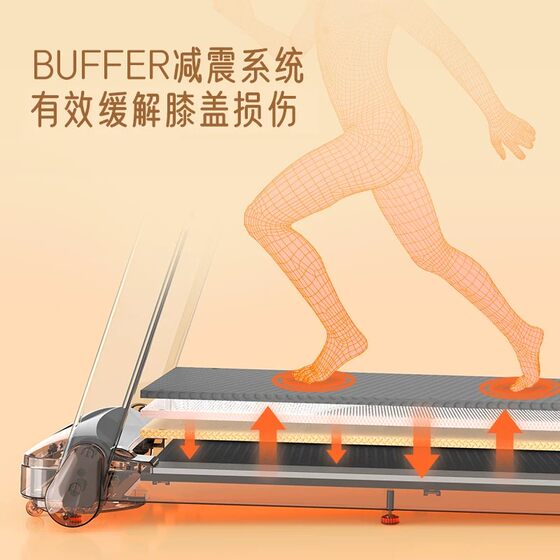 Lijiujia Home Folding Treadmill 10 Real Climbing
