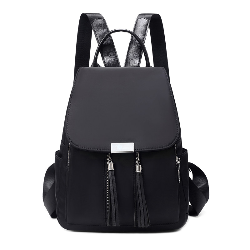 牛津布女2023新款潮时尚百搭双肩包 粹鸟双肩背包