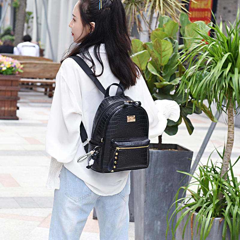 夏季2023新款潮时尚小包包双肩包 粹鸟双肩背包