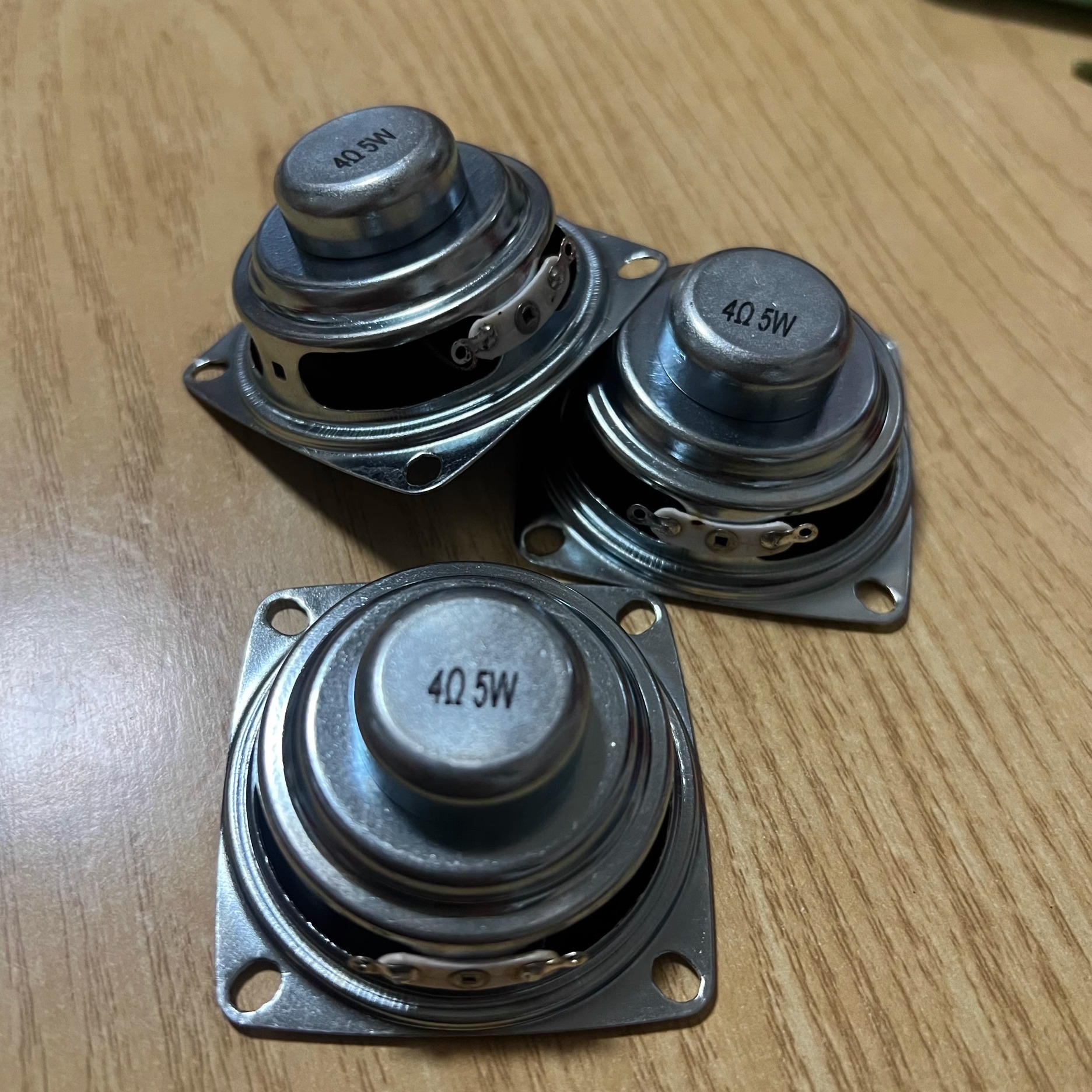 2寸52mm方型双磁内磁16芯全频喇叭4欧R5W瓦45W小音响扬声器 - 图0