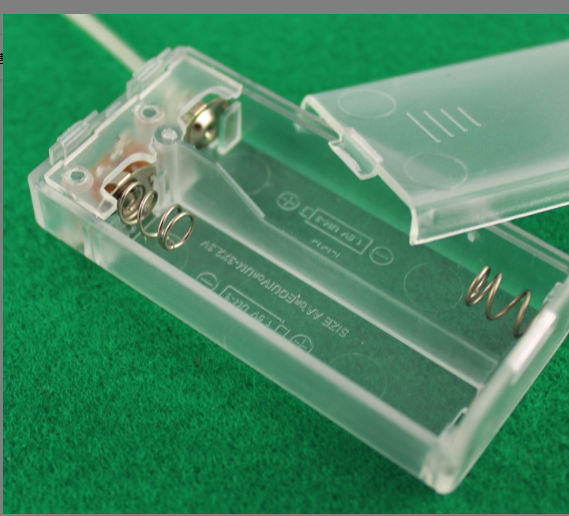 电池盒 4节5号电池盒 6V电池盒XH-2P间距2.54MM-2P 可订制接头 - 图2