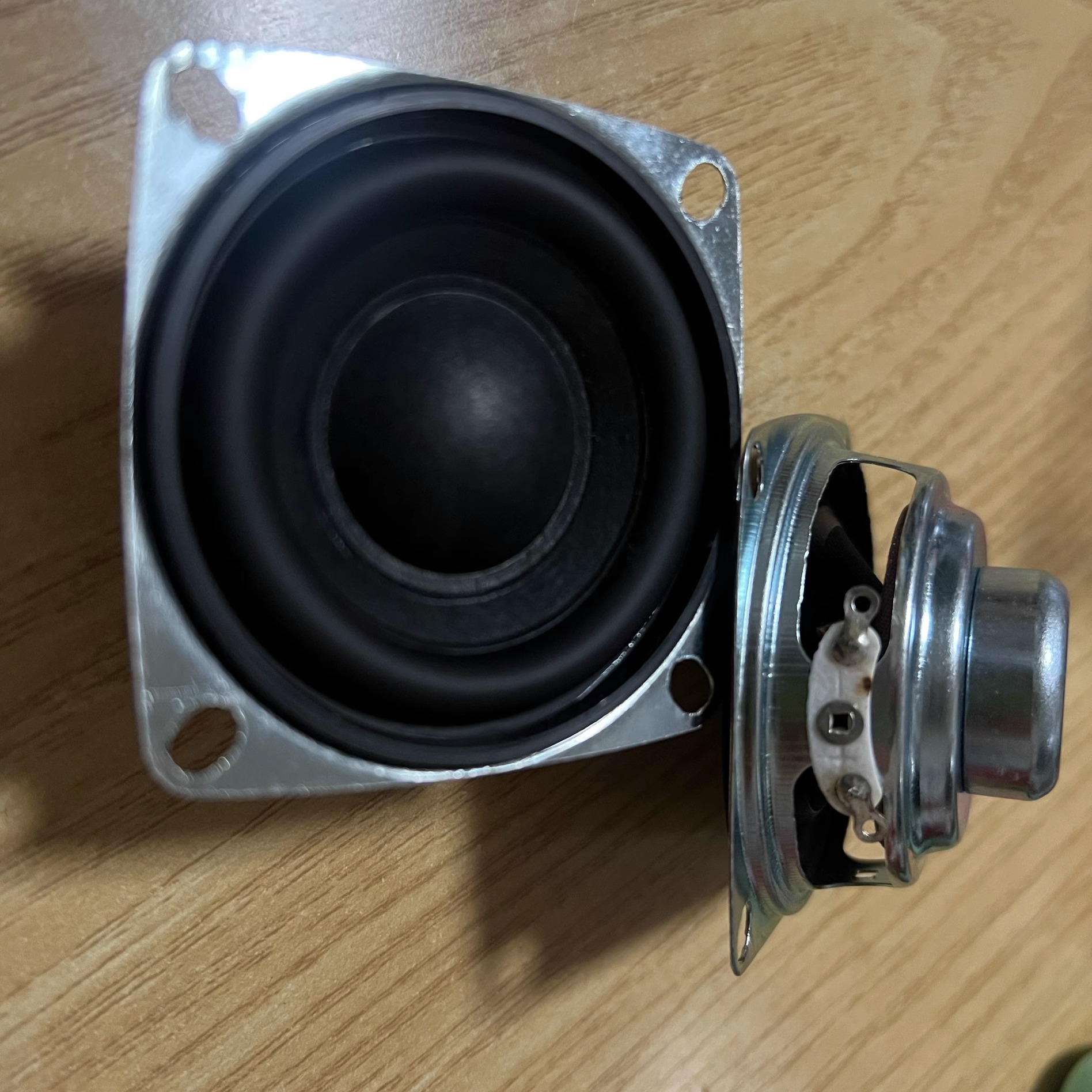 2寸52mm方型双磁内磁16芯全频喇叭4欧R5W瓦45W小音响扬声器 - 图2