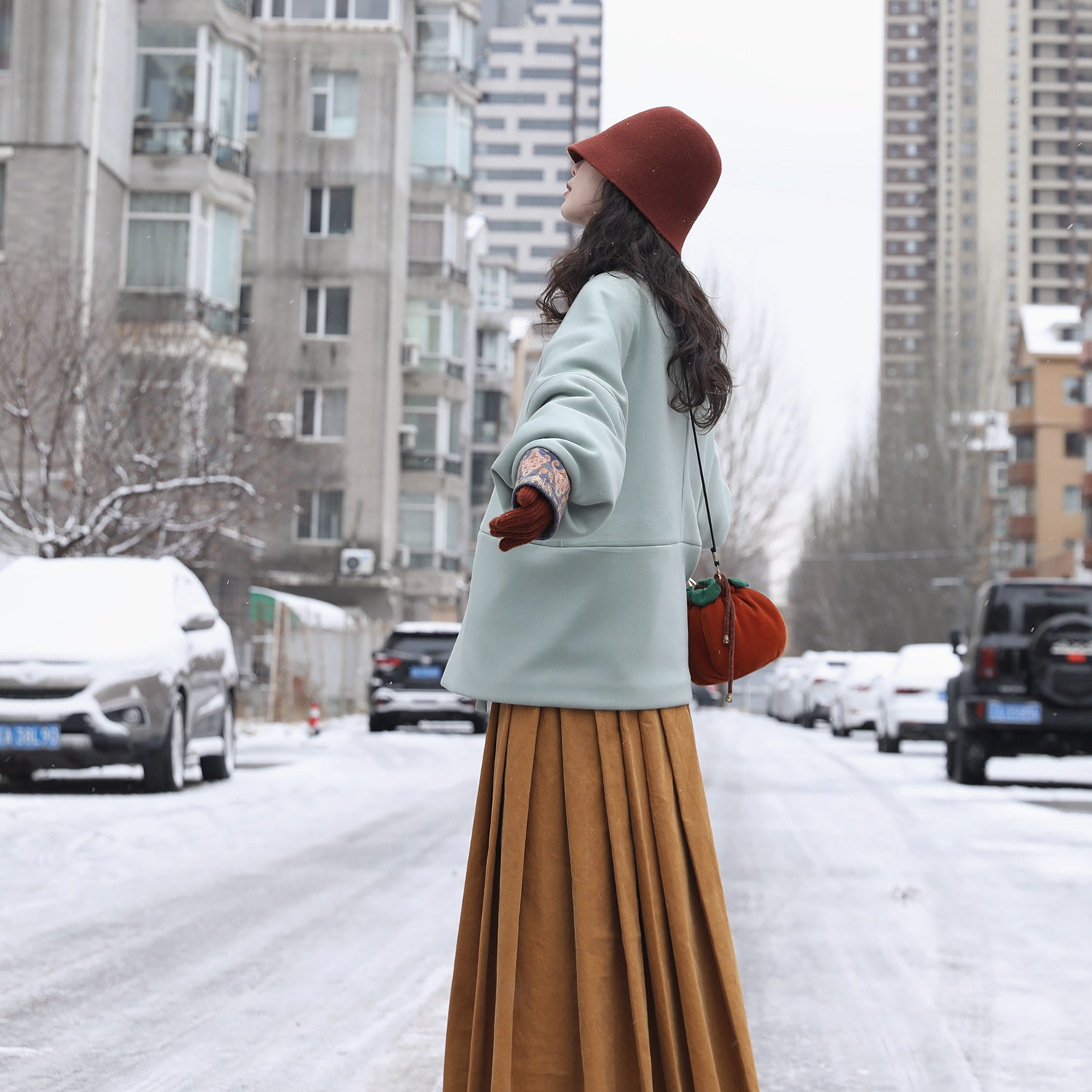 谜阿凰【霜华棉袄】原创汉服套装冬季保暖加厚上衣改良马面裙女士,淘宝优惠券,粉丝福利购,淘宝优惠卷