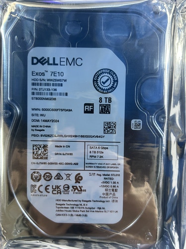 戴尔8T硬盘092MDW 0J7W80希捷ST8000NM023B 0205 企业硬盘8T SATA - 图3