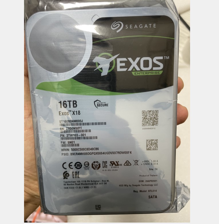 国行 希捷 16T 硬盘 16TB X18银河EXOS X18机械硬盘ST16000NM000J - 图3