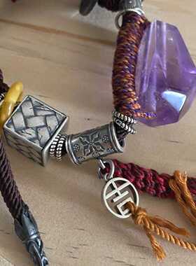 包挂钥匙挂吉祥如意驼骨小象搭配