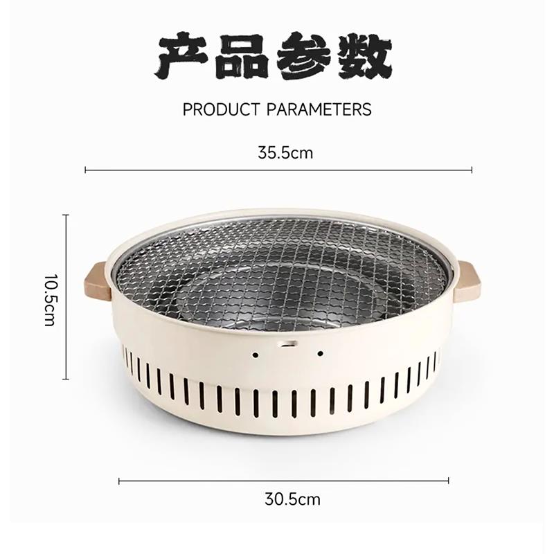 酷迈围者炉煮茶烤火炉烤火盆烧烤架户外取暖炉室内烧烤炉家用碳炭-图3