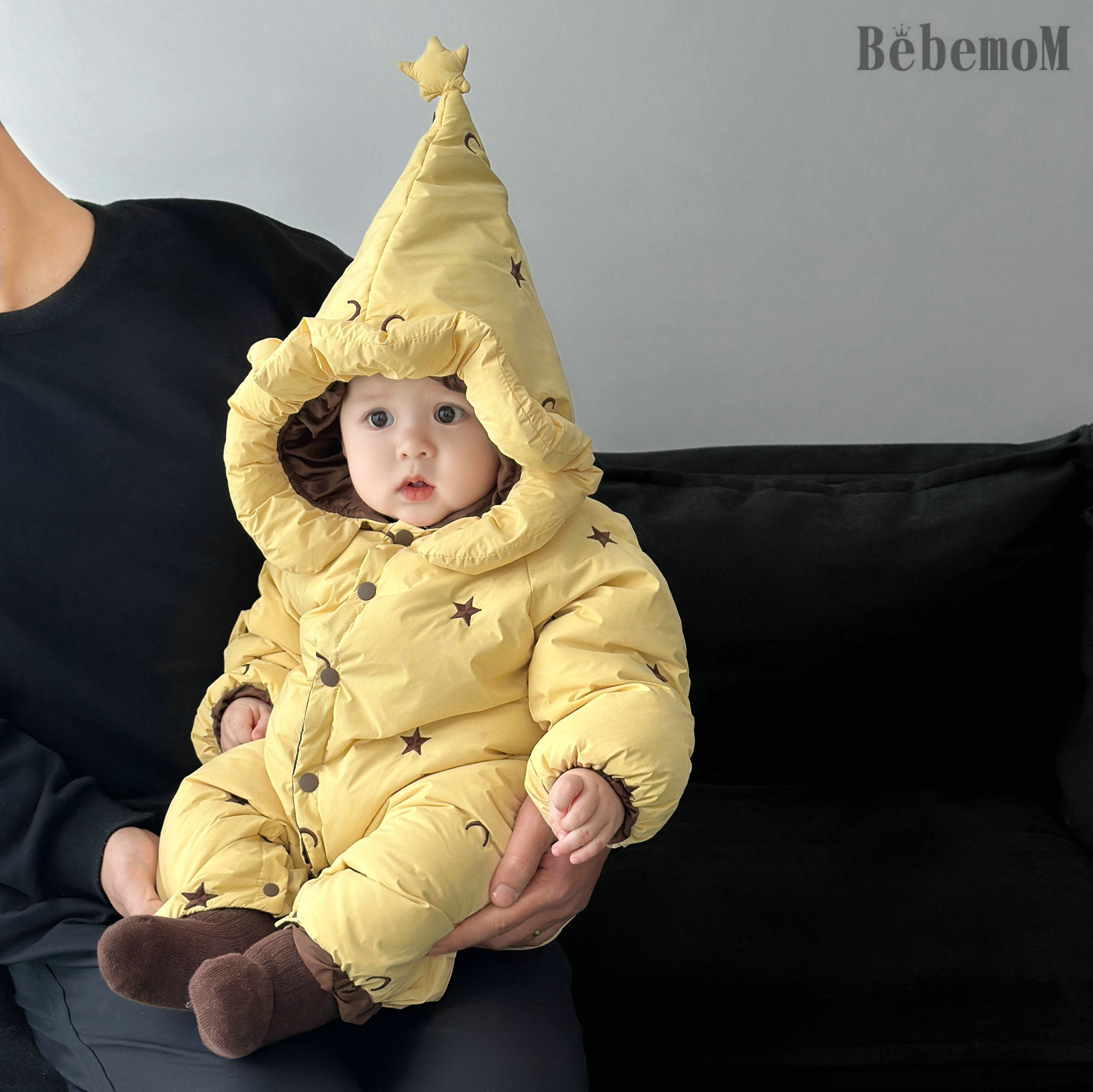 婴儿羽绒服连体衣冬季白鸭绒儿童女宝宝冬装保暖哈衣小月龄外出服,淘宝优惠券,粉丝福利购,淘宝优惠卷