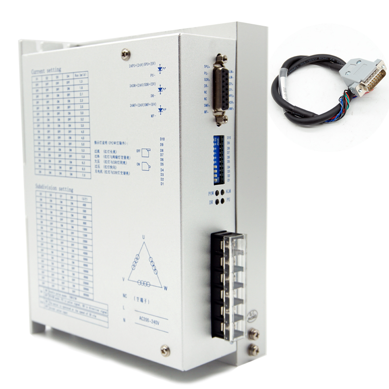 全新三相步进电机驱动器86/110/130步进马达配套驱动7A9A大电流DS - 图0