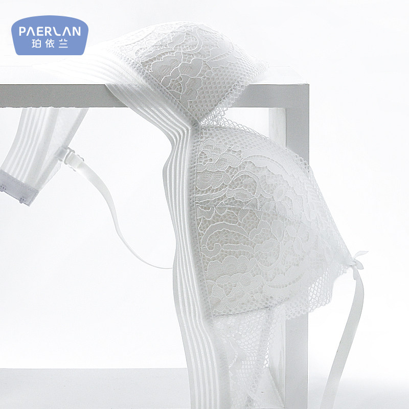 珀依兰法式无钢圈薄款蕾丝小胸内衣 珀依兰内衣文胸