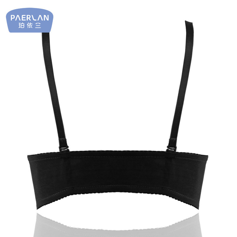 珀依兰无钢圈蕾丝边女夏小胸文胸 珀依兰内衣文胸