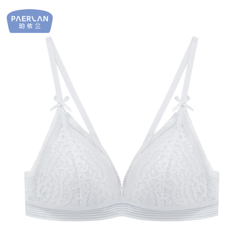 珀依兰法式无钢圈薄款蕾丝小胸内衣 珀依兰内衣文胸