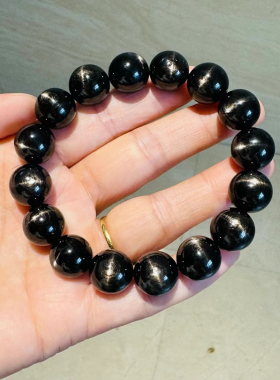 金运石大颗粒手链传说中的古埃及尊贵与幸运之石财富与神圣的象征