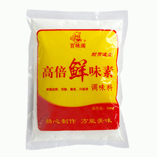高倍鲜味素500g（买4送1）鸡精味精鲜王20-30倍耐高温 - 图3