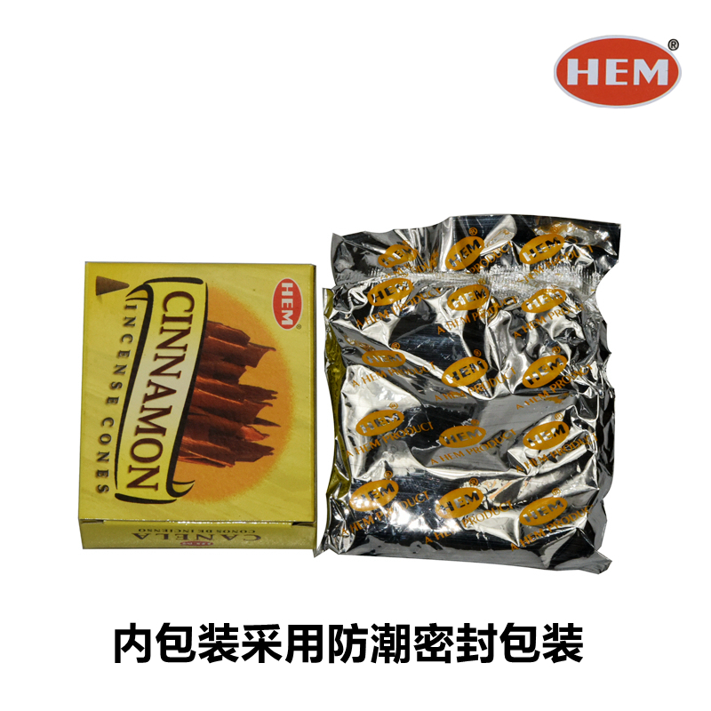 印度香薰 CINAMON-肉桂 桂皮 锥香 塔香 HEM品牌进口熏香天然香料 - 图0