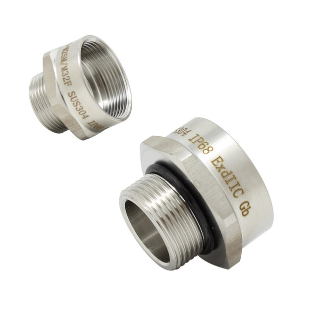 Stainless steel explosion-proof high-voltage adapter diameter change