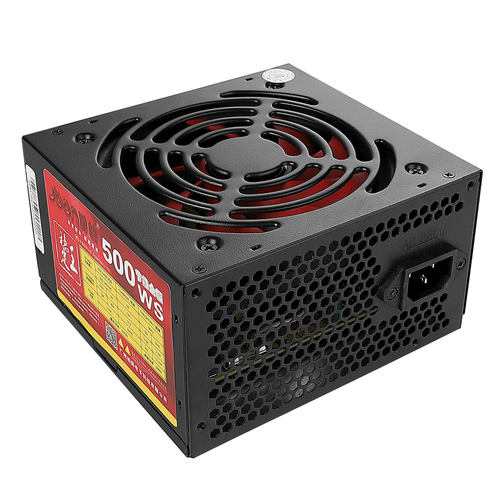 全新爵柏500WS台式电脑主机电源额定400W静音电源6P显卡供电背线 - 图2