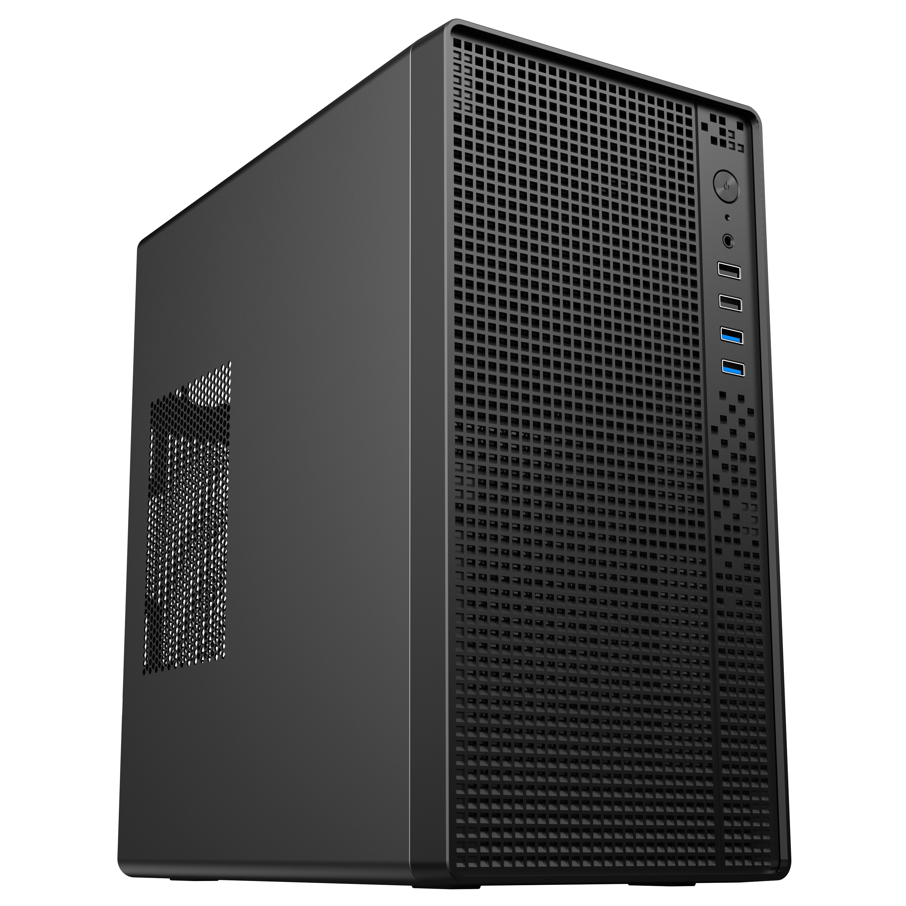 Panshi S1 computer chassis business office desktop M-ATX motherboard computer small chassis 0.8mm thickened plate