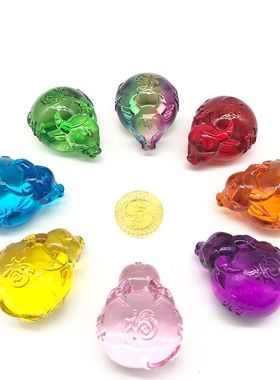 水晶牛摆件客厅装饰生肖生日礼物