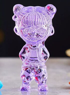 水晶哪吒之魔童闹海摆件生日礼物