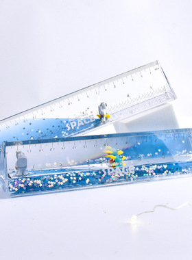 宇航员太空人亚克力学生液体流沙