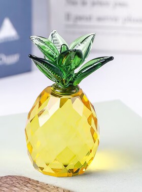 特价水晶菠萝凤梨家居客厅装饰品