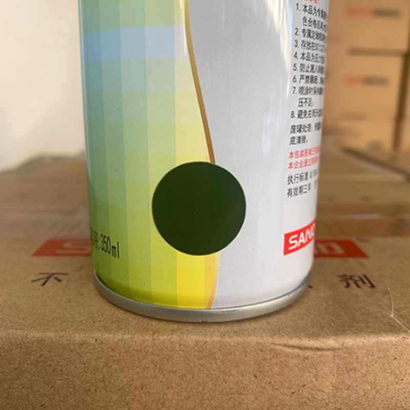 三和手摇自动喷漆NO.37 GY06军车绿迷彩GSB防锈漆金属色改色修补 - 图1