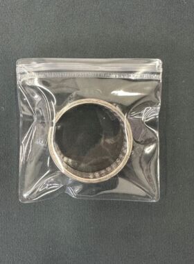 透明加厚超大PVC自封拉链袋